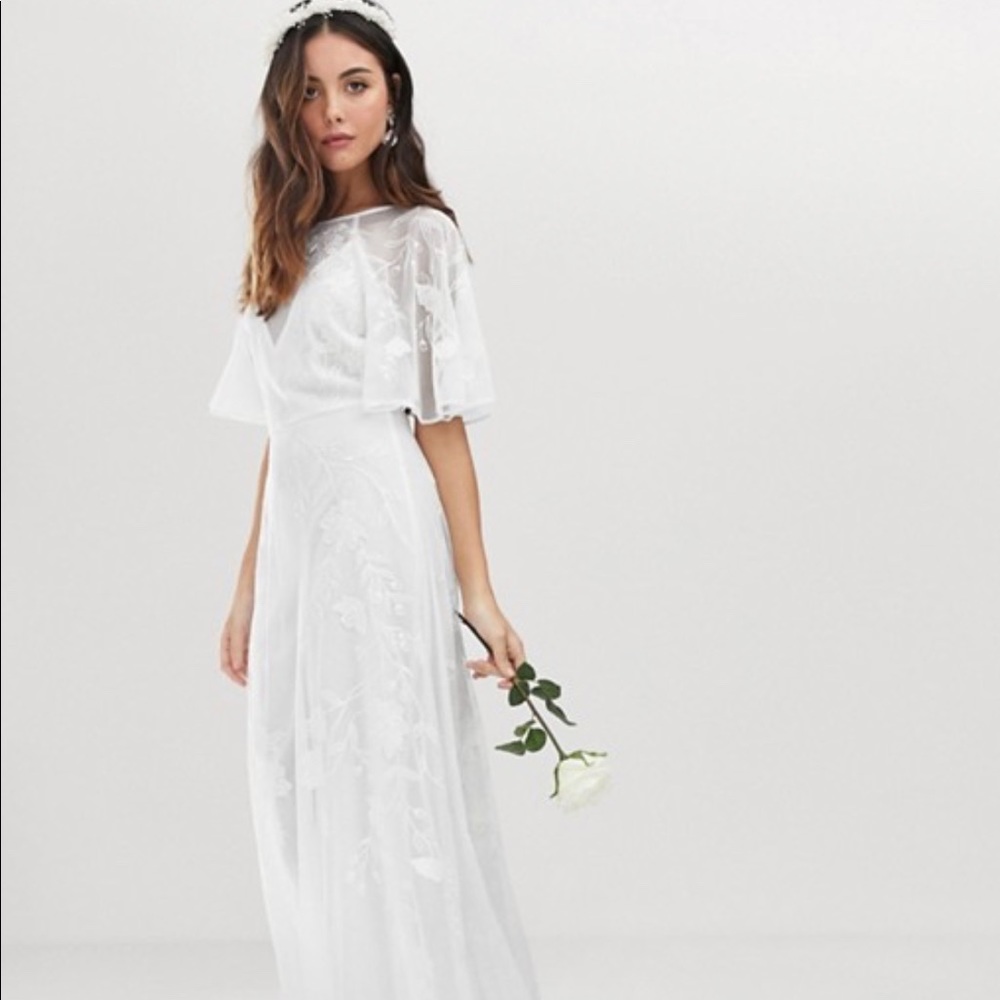 ASOS EDITION embroidered wedding dress
